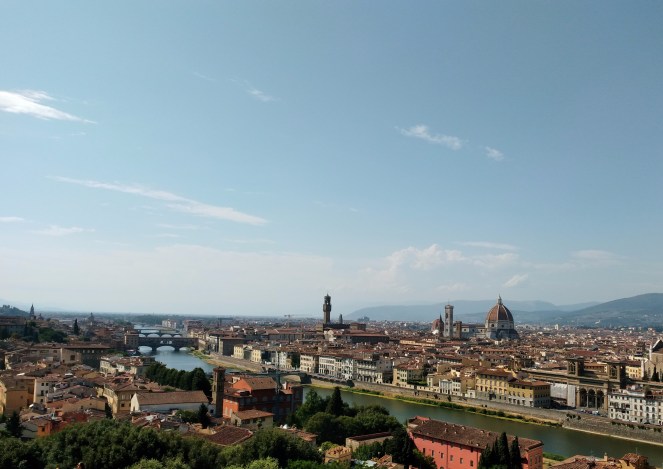 Vista Florencia desde Piazzale Michelangelo